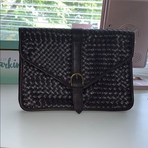 Woven Clutch Bag